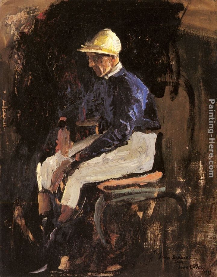 John Lavery Boating On The Thames Painting - iPaintingsforsale.com