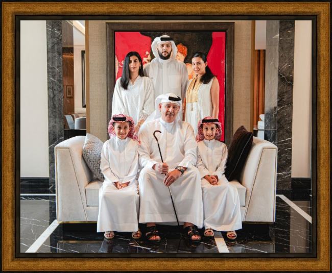 Framed 2011 cke painting