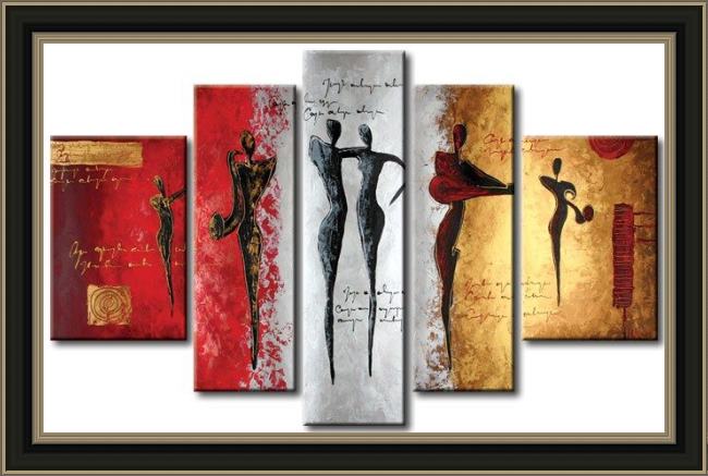 Framed Abstract  painting