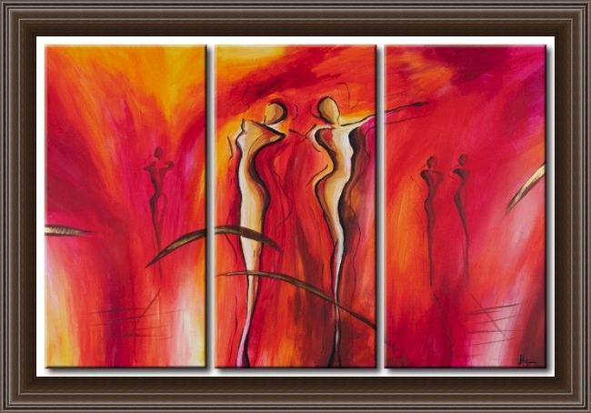 Framed Abstract 41262 painting