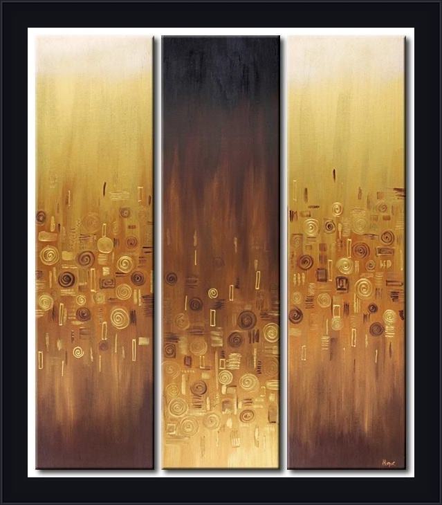 Framed Abstract 91440 painting