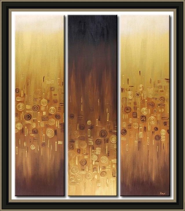 Framed Abstract 91440 painting