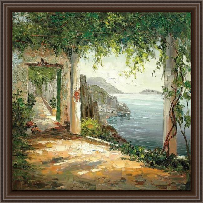 Framed Unknown Artist kni-142 painting