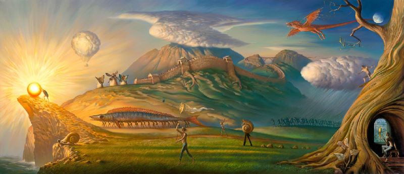 Vladimir Kush Human Way O